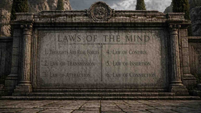 Laws of the mind engraved on stone